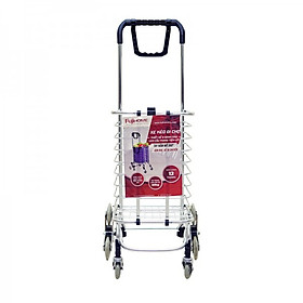 Mua Xe kéo đi chợ  leo cầu thang FUJIHOME SC-260 tải trọng 50-60kg  Thiết kế cực kì chắc khoẻ giúp xe vận hành cực kì êm ái và bền bỉ