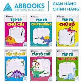Luyện tay cầm bút - Tập tô chữ, Chữ số, Nét cơ bản - Bộ 6 Quyển - Công Ty TNHH TM & DV Văn Hóa Giáo Dục Phía Nam