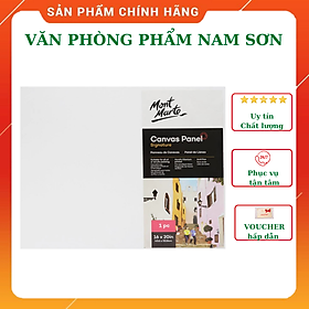 khung vải/Tấm Canvas Panels dạng bảng Mont Marte nhiều kích thước