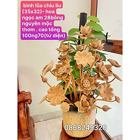 Mua 1 Bình hoa sen 28 bông