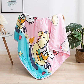 Chăn Mền Cotton Đũi Trẻ Em Luôn Được Các Mẹ Và Bé Yêu Thích