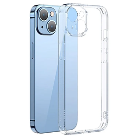 Hình ảnh Ốp lưng chống sốc trong suốt cho iPhone 14 Plus (6.7 inch) hiệu Baseus Protective Case trang bị khung bảo vệ camera, chống chịu va đập cực tốt, độ trong suốt chuẩn HD - hàng nhập khẩu