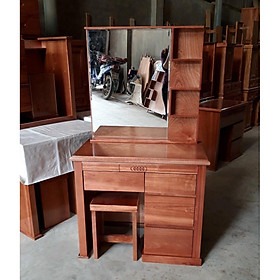 Mua Bàn trang điểm gỗ xoan đào  gỗ hương xám  kiểu 4 ngăn kéo ôlimpic