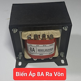 Mua Biến Áp 8A  0V 6V 9V 12V 15V 18V 24V chợ (Cái)