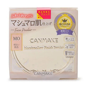 Hình ảnh Phấn Phủ Siêu Mịn – Canmake Marshmallow Finish Powder - [MO] Matte Ochre - Màu vàng đất. Màu vàng đất lợt sẽ nhanh chóng làm làn da trông sáng hơn.