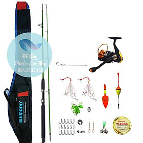 BỘ CẦN 2 KHÚC ĐẶC SHIMANO 1m65 - 1m8 - 2m1 - 2m4 - 2m7