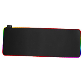 LED Extended RGB Gaming Mouse Pad Mat 14 Lighting Modes USB HUB for Gamer Small