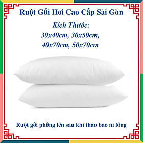 Mua Ruột Gối Hơi Nằm Polly Cotton Trắng  Bộng Gòn Tinh Khiết