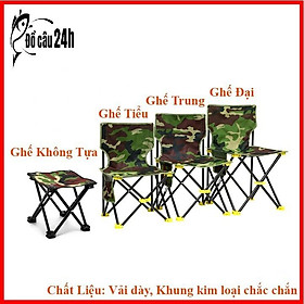 Ghế Câu Cá Ghế Xếp Du Lịch Ghế Ngồi Câu Cá