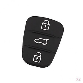 2PCS Car 3 Buttons Remote Key Cover Case Shell for  IX35  K2