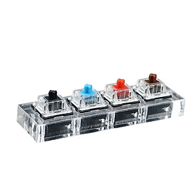 Key Switch Tester Acrylic Base Customized DIY Keyboard Keycap for Mechanical