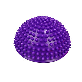 Bóng Yoga 16cm PVC Bơm hơi Điểm massage Half Fit Ball Balance Trainer Ổn định GYM Pilates Fitness Balancing Ball