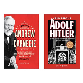 Download sách Combo Sách: Tự Truyện Andrew Carnegie + Adolf Hitler - Chân Dung Một Trùm Phát Xít (Bìa Cứng)