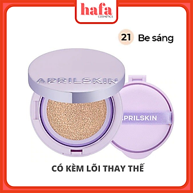 Phấn Nước APRILSKIN Ultra Slim Cushion 15g - Tone 21 có tặng kèm lõi refill 15g