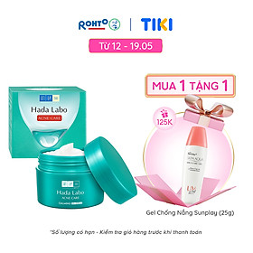 Kem dưỡng ẩm cho da mụn, nhạy cảm Hada Labo dạng gel Acne Care Calming Gel Cream 50g