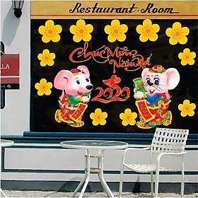 Decal trang trí xuân Canh Tý 1 PK604