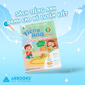 Sách Tiếng Anh Lớp 2 Notebook - Bài Tập Luyện Viết Từ Vựng Ngữ Pháp Bám Sát SGK Mới - ABBOOKS