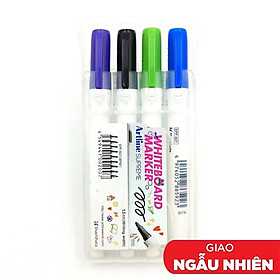Hộp 4 Bút Lông Bảng 1.0 mm Artline Supreme (Màu Mực Giao Ngẫu Nhiên)