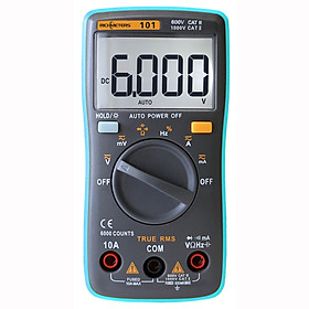 Đồng Hồ Vạn Năng Kỹ Thuật Số Tự Động Richmeters Rm102 Đo Dòng Điện AC/DC Đo Điện Trở Diode
