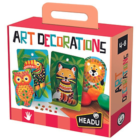 MY FIRST ART DECORATIONS - Bộ đồ chơi thủ công, phát triển kỹ năng khéo léo và sáng tạo cho bé từ 4-8 tuổi