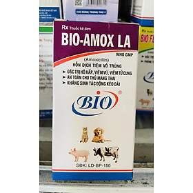 AMOX LA 100ML - KHÁNG SINH AN TOÀN CHO THÚ MANG THAI.