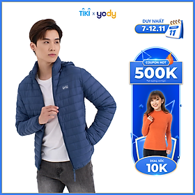 Áo phao nam YODY siêu nhẹ giữ ấm tốt, chống thấm nước – PHM4001