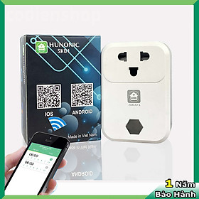 Mua Ổ Cắm  ĐIỀU KHIỂN TỪ XA  bằng điện thoại Hunonic SK01 Công suất lớn 4000W + HẸN GIỜ THÔNG MINH | Công nghệ 4.0