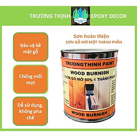 Sơn Gỗ Mờ 1 Thành Phần Lon 1kg - Trường Thịnh Sài Gòn