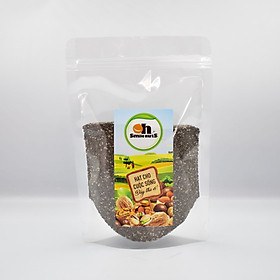 Hình ảnh Hạt Chia Đen Hữu cơ SMILENUTS túi 250g - Hạt chia Organic nhập khẩu Peru (Nam Mỹ)