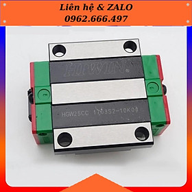 Mua Block Con Trượt Bi Trượt Vuông Tiêu Chuẩn Hiwin HGW HGW25CC | HGW25