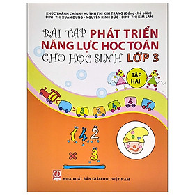 Bài Tập Phát Triển Năng Lực Học Toán Lớp 3 – Tập 2 (2020)