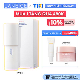[Phiên bản cải tiến 180 độ] Nước Cân Bằng Dưỡng Ẩm Creamskin Cerapeptide Refiner Laneige 170ml