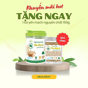 Hộp 400G(Tặng Kèm 1 Túi Yến Mạch 150G)