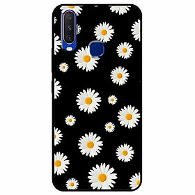 Ốp lưng in cho Vivo Y12, Vivo Y15, Vivo Y17 Mẫu Hoạ Tiết Hoa Cúc