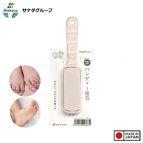 Bàn chà gót chân Ag+ Jabu, giúp làm mềm, mịn gót chân, loại bỏ các vết chai sần, xơ cứng - nội địa Nhật Bản