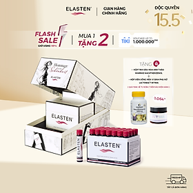 Collagen Elasten - Phiên bản đặc biệt 3 Hộp Giúp Da Căng Mịn, Chống Lão Hóa, Tóc Chắc Khỏe - Collagen Số 1 Tại Đức