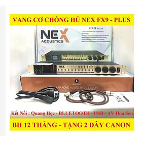 Mua Vang hát karaoke FX9-PLUS . Vang karaoke Có Quang Học OPTICAL BLUETOOTH USB AV. Tặng 2 Dây CANON