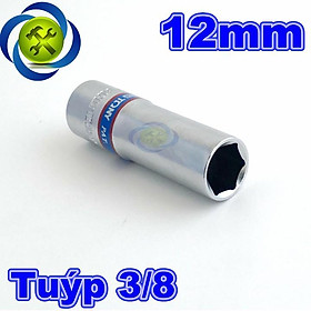 Mua Tuýp 3/8 inch 12mm 6 cạnh màu trắng loại dài Kingtony 323512M
