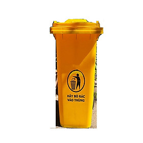 Mua Thùng rác nhựa 240L màu vàng