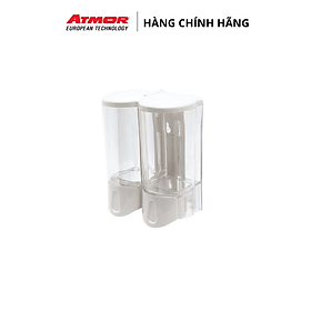 Hộp Đựng Xà Phòng Treo Tường Đôi ATMOR DH-SBD-102W HÀNG CHÍNH HÃNG