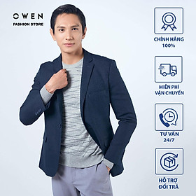 Áo Blazer OWEN nam công sở vải Namu cao cấp KHÔNG NHĂN dáng REGULAR mã