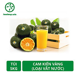 Cam Kiến Vàng Vĩnh Long - Vắt Nước (7-8 quả/kg) - Túi 5kg - Đặc Sản Ngon Lành - Foodmap