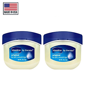 Combo 2 Son Dưỡng Môi Vaseline Lip 7g