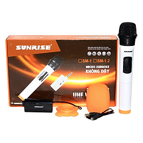 Micro Không Dây Sunrise SM-1 (Loại 1 Mic) - Hàng chính hãng