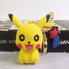 Móc chìa khóa hoạt hình Pokemon