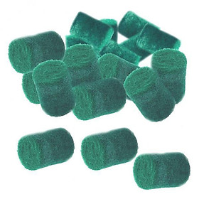 9X Saxophone Bumper Felts Repair Parts for Alto Tenor Soprano Sax Green_20pcs