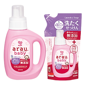 Combo Nước Giặt Arau Baby (Bình 800ml + Túi 720ml)