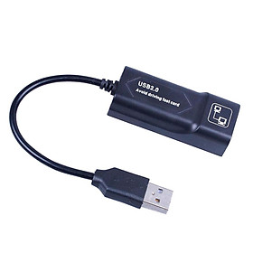 10/100Mbps USB 2.0 Đến RJ45 Gigabit Ethernet Lan Adapter LED