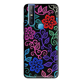 Ốp lưng cho Vivo V15 mẫu NỀN LÁ 1 - Hàng chính hãng