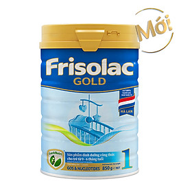 Sữa Bột Frisolac Gold 1 850g Dành Cho Trẻ Từ 0 - 6 Tháng Tuổi